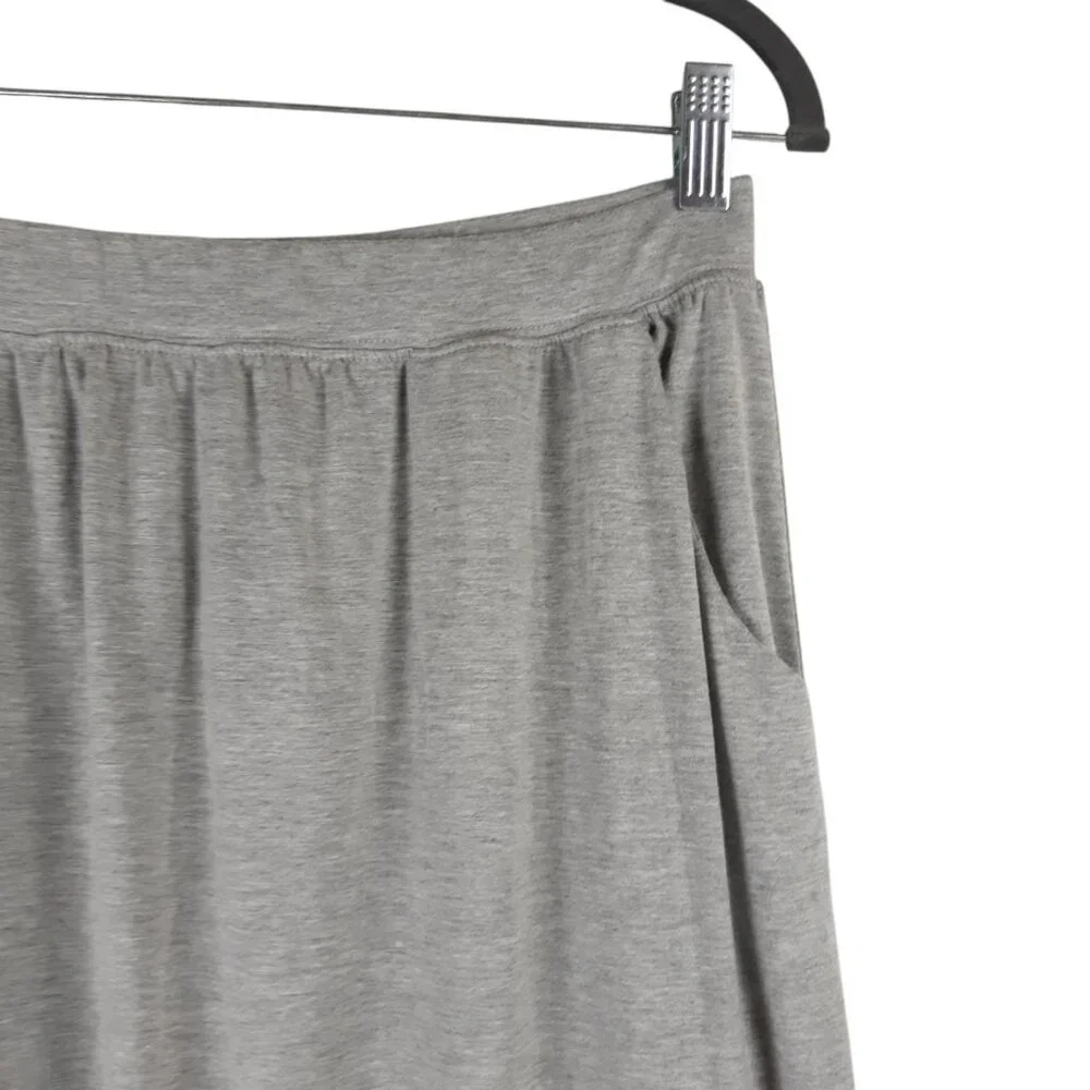 Spiritual Gangster Gray Jersey Harem Yoga Relaxed Pants Size Large - Picture 6 of 8